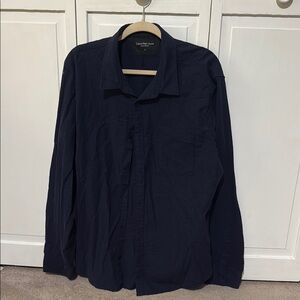 Calvin Klein Deep Blue Casual Shirt